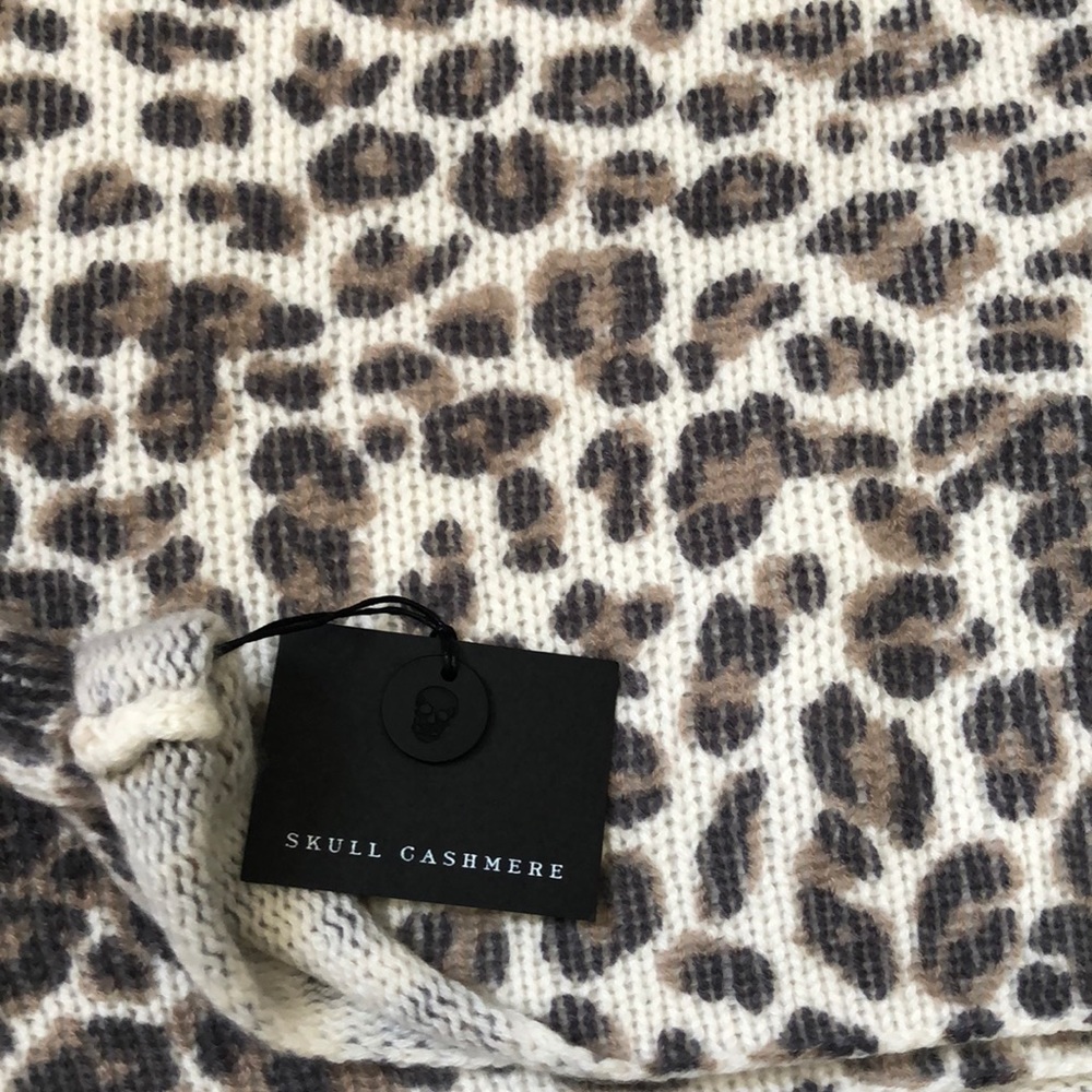 Infinity Scarf Skull Cashmere